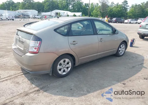 2005 Toyota Prius from USA, damaged, VIN JTDKB20U653102295